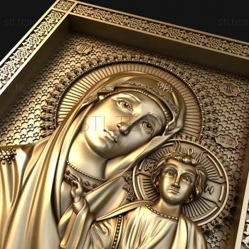 3D model Mother of God Kazan (STL)